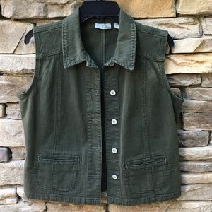 Chico’s platinum vest